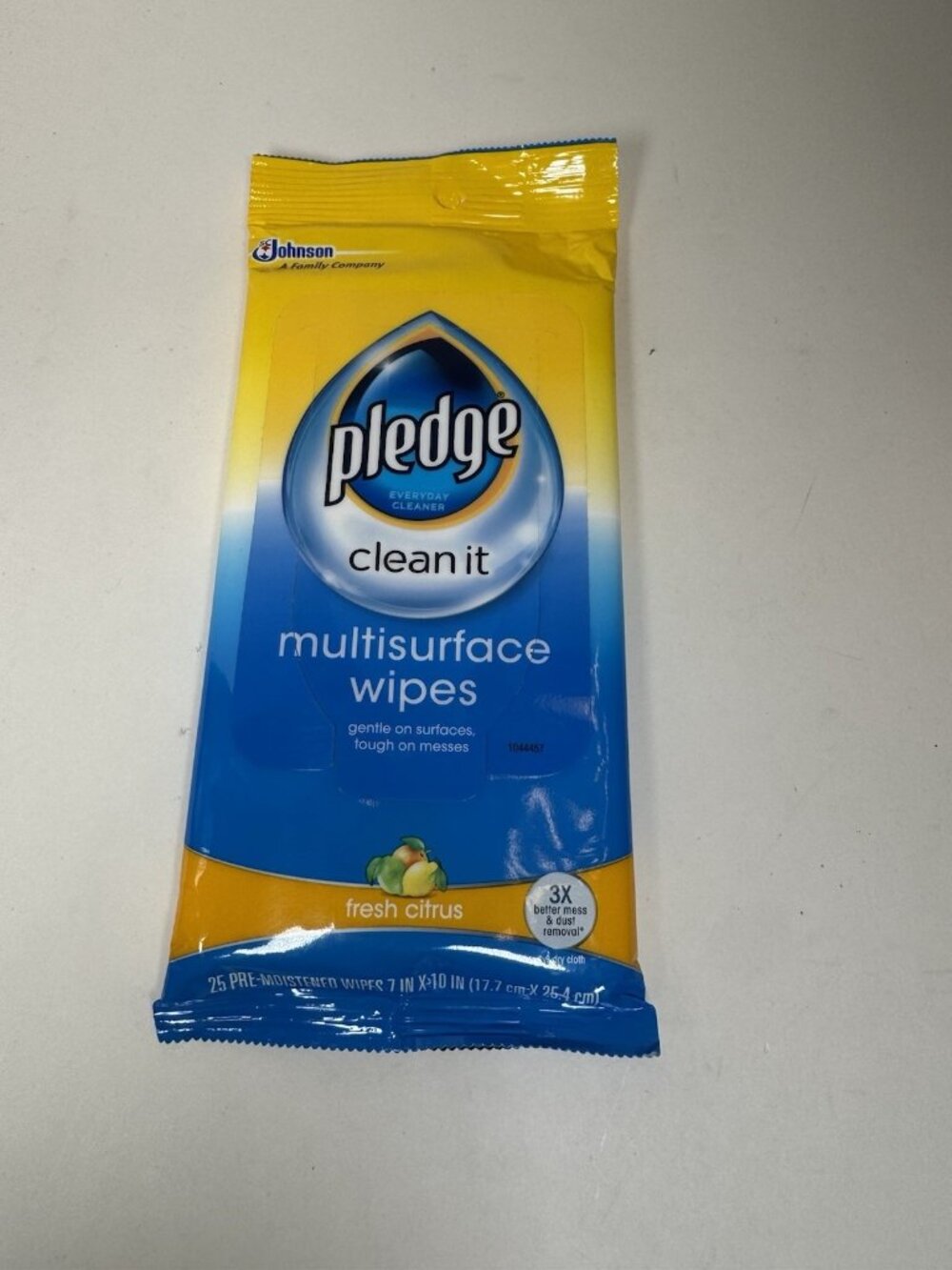 1 Pack Pledge Multisurface Cleaning Wipes Fresh Citrus 25 Wipes New Sealed